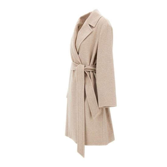 24FW 막스마라 스튜디오 코트 2426016081600 005 Beige - MAX MARA STUDIO