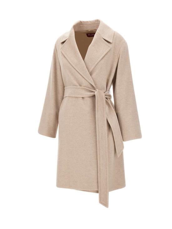24FW 막스마라 스튜디오 코트 2426016081600 005 Beige - MAX MARA STUDIO