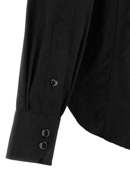  긴팔 셔츠 HME009FMC238LB999 Black - OTHER BRANDS