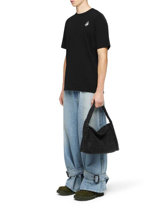 25FW JW앤더슨 반팔 티셔츠 JT0257 PG1510999 BLACK - JW ANDERSON