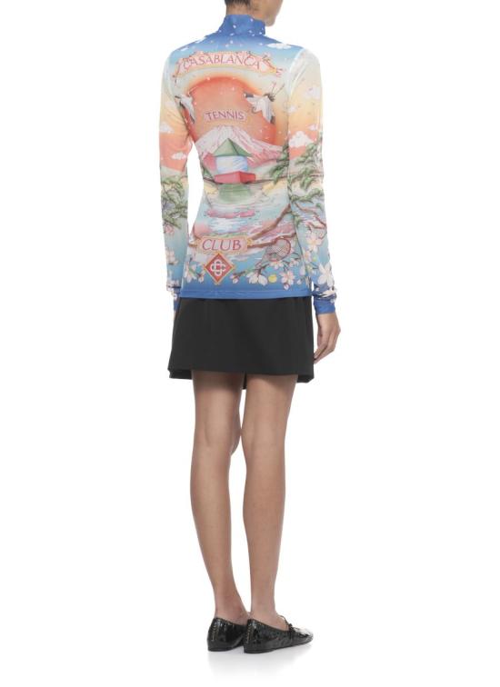 25FW 카사블랑카 스웨터 WPF25JTP02802MESH MULTICOLOUR - CASABLANCA