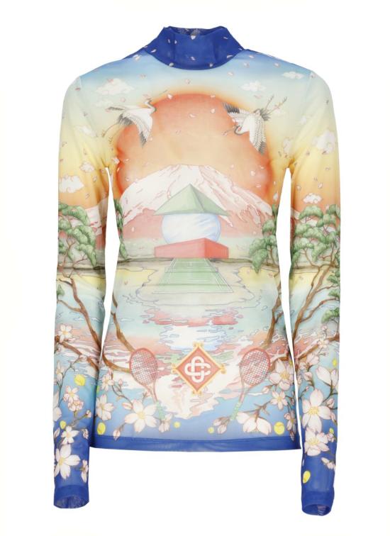 25FW 카사블랑카 스웨터 WPF25JTP02802MESH MULTICOLOUR