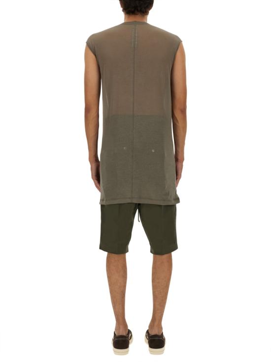 25FW 릭 오웬스 반팔 티셔츠 RU02E1157 UC34 GREY - RICK OWENS