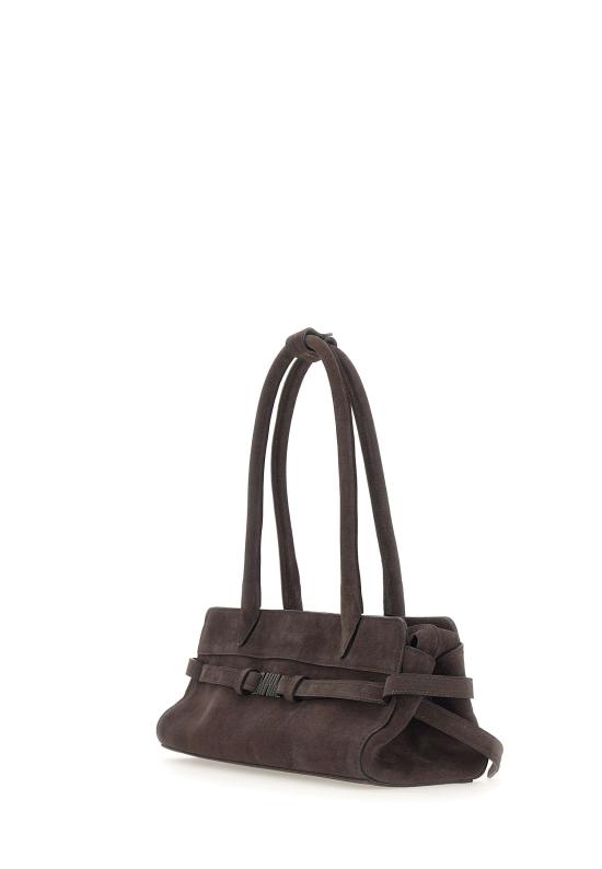25FW 만델 숄더백 GINA MARRONI Brown - MANDEL