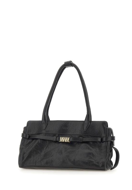 25FW 만델 숄더백 GWEN BLACK Black