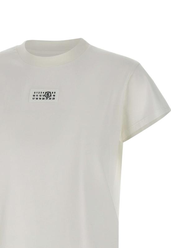 25FW MM6 메종마르지엘라 반팔 티셔츠 S52GC0327 S24312101 White - MM6 MAISON MARGIELA