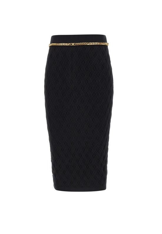 25FW 엘리자베타프랜치 미디 스커트 GK20B56E2 110 Black