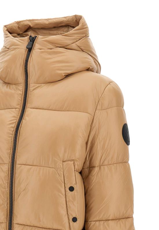 25FW 세이브더덕 숏패딩 D31989W LOVE2140001 Beige - SAVE THE DUCK