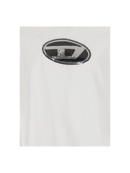 25FW [키즈] 디젤 티셔츠 J02371K KYAUNK100 WHITE - DIESEL