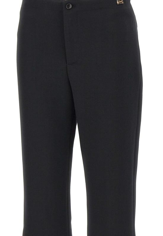 25FW 빅토리아 베컴 스트레이트 팬츠 1325WTR006490A BLACK Black - VICTORIA BECKHAM