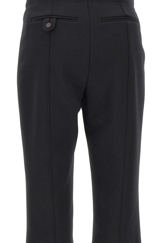 25FW 빅토리아 베컴 스트레이트 팬츠 1325WTR006490A BLACK Black - VICTORIA BECKHAM