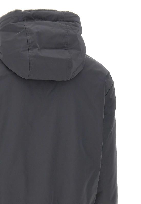 25FW 무스너클 롤랜드 리버시블 버니 자켓  M35MS623 1542 Grey - MOOSE KNUCKLES