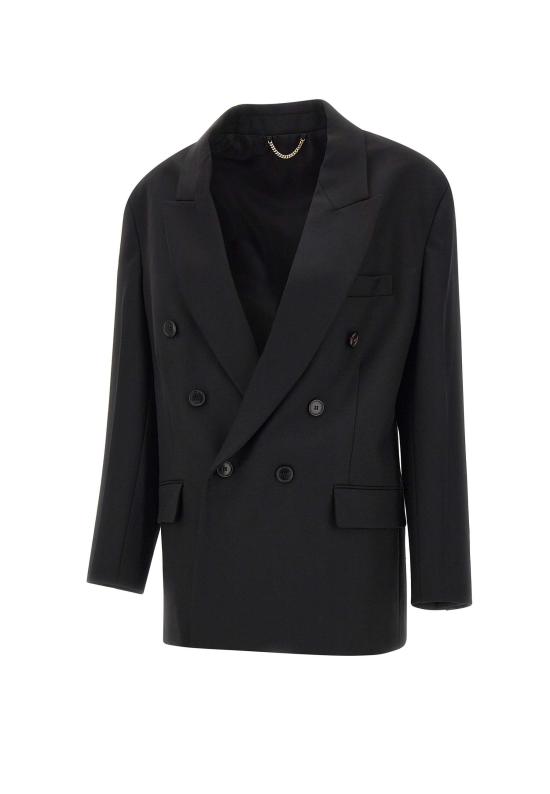 25FW 빅토리아 베컴 수트 자켓 1325WJK006442A BLACK Black