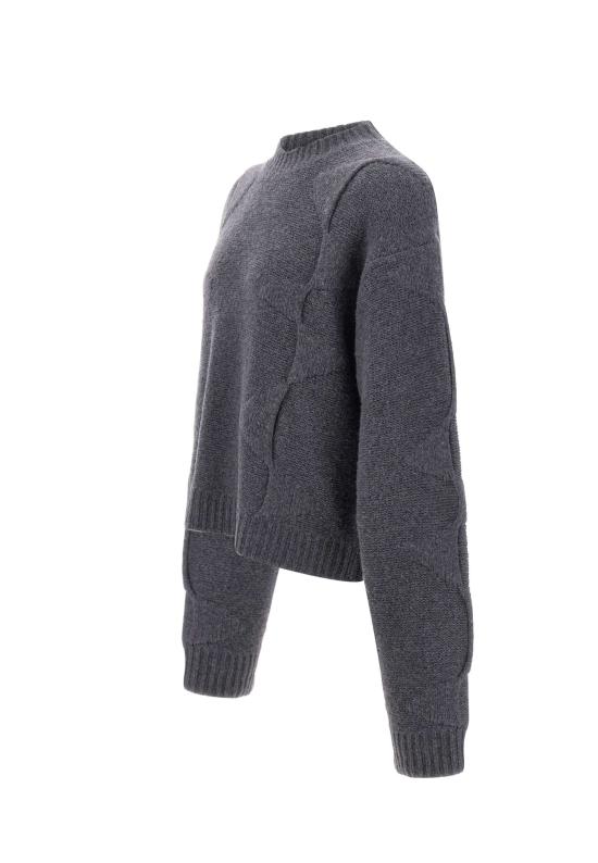 25FW 엘리엇에밀 스웨터 M07063 DGY05 GREY - HELIOT EMIL