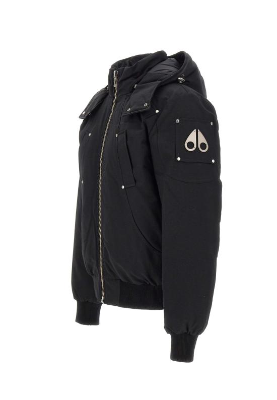 25FW 무스너클 오리지널 벨라스틱 네오시어 봄버 자켓 오리지널 벨라스틱 네오시어 봄버  M35MB000S 305 Black - MOOSE KNUCKLES