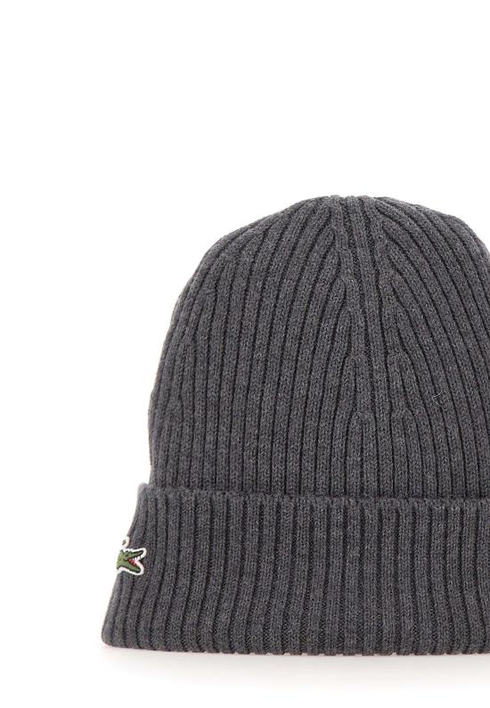 25FW 라코스테 비니 RB0001 050 Grey - LACOSTE