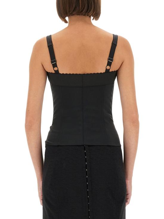 25FW 돌체앤가바나 민소매 티셔츠 F7525T GDCMXN0000 BLACK - DOLCE & GABBANA