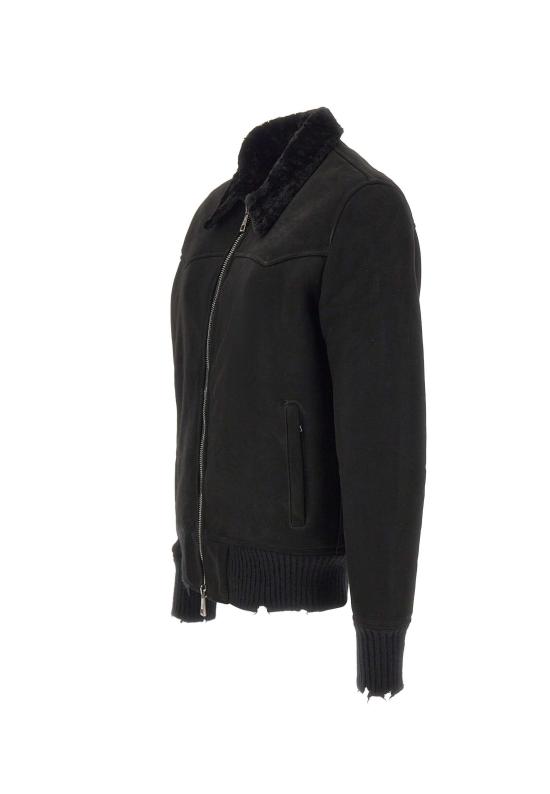 25FW 조르지오 브라토 가죽 자켓 GU26F18011MEVL NERO Black - GIORGIO BRATO