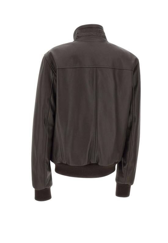 25FW 스튜어트 가죽 자켓 GXDU180SP1OMWZ F00070 Brown - STEWART