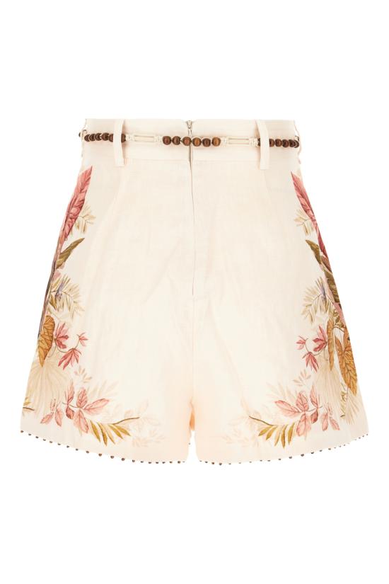 25FW 짐머만 숏팬츠 4557ASS253 CRMPLMFLO CREAM PALM FLORAL - ZIMMERMANN