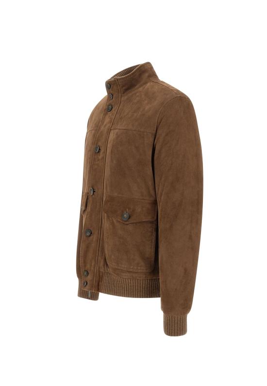 25FW 볼파글리 가죽 자켓 BOCCONI MOCACCINO Brown - VOLFAGLI