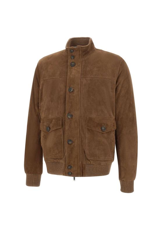 25FW 볼파글리 가죽 자켓 BOCCONI MOCACCINO Brown - VOLFAGLI