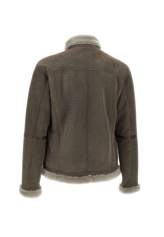 25FW 볼파글리 가죽 자켓 CANOVA SHETORTORA Brown - VOLFAGLI