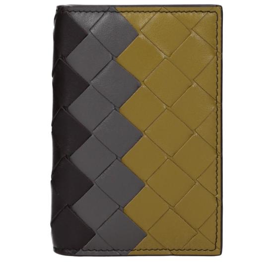 25FW 보테가베네타 인트레치아토 플랩 카드 케이스 749417V3IZ22117