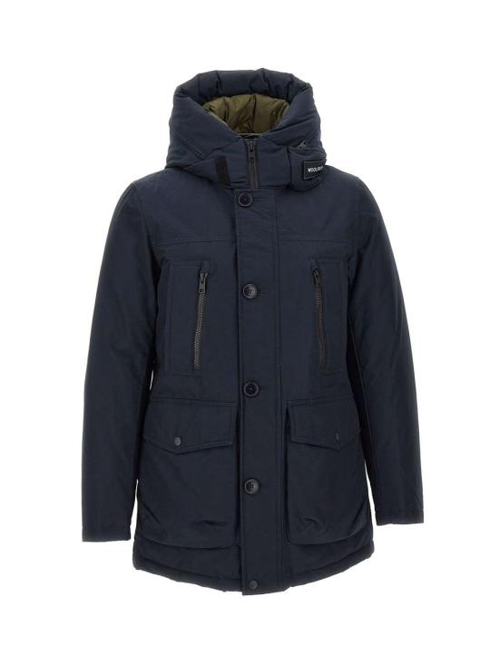 24FW 울리치 코트 CFWOOU0866 MRUT0001MLB Blue - WOOLRICH
