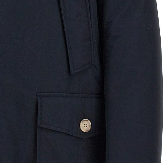 24FW 울리치 코트 CFWOOU0482 MRUT0001MLB Blue - WOOLRICH