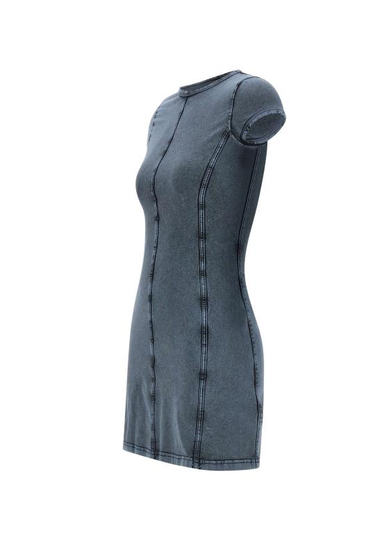 25FW 디젤 미디 원피스 A19517 0KIBY01A Blue - DIESEL