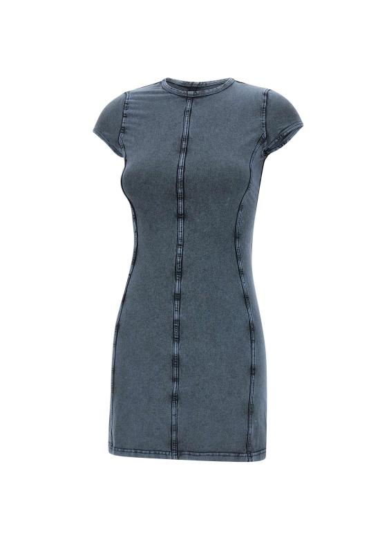 25FW 디젤 미디 원피스 A19517 0KIBY01A Blue