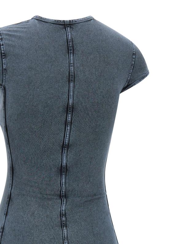 25FW 디젤 미디 원피스 A19517 0KIBY01A Blue - DIESEL