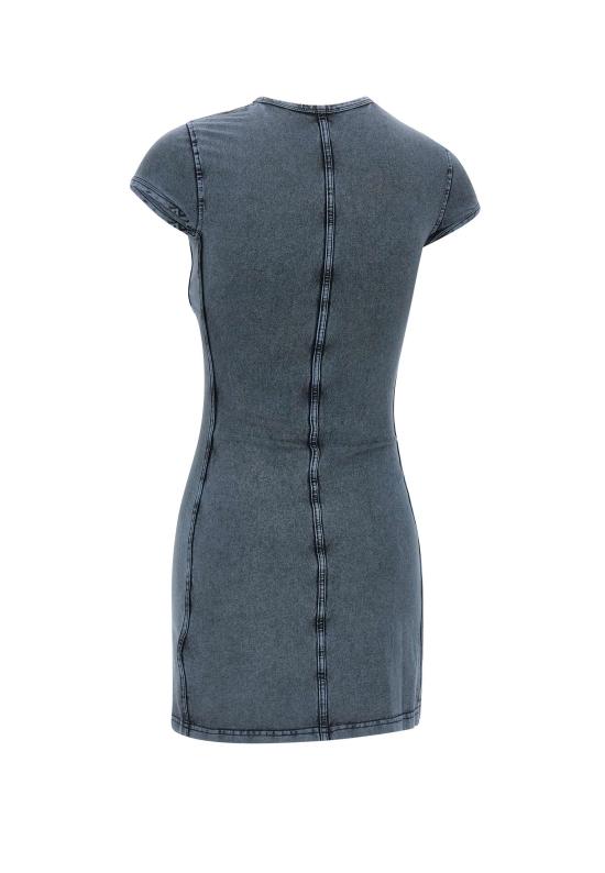 25FW 디젤 미디 원피스 A19517 0KIBY01A Blue - DIESEL