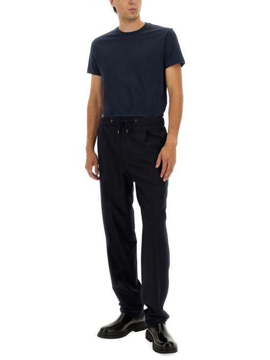 25FW 조르지오 아르마니 반팔 티셔츠 GM001810 TE13559UB100 BLUE - GIORGIO ARMANI