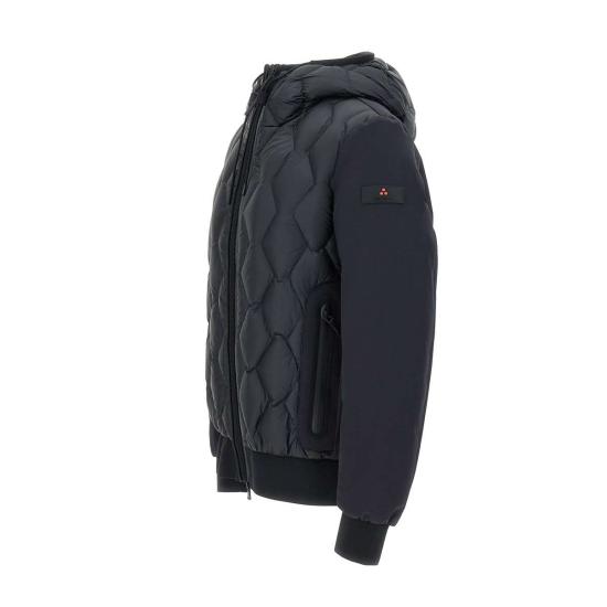 25FW 페트레이 쿤스 KJ BMAT 기하학적 퀼팅 배색 봄버 재킷  PEU5207 01181862215 Blue - PEUTEREY