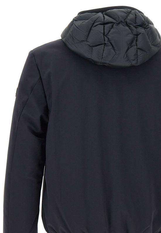 25FW 페트레이 쿤스 KJ BMAT 기하학적 퀼팅 배색 봄버 재킷  PEU5207 01181862215 Blue - PEUTEREY