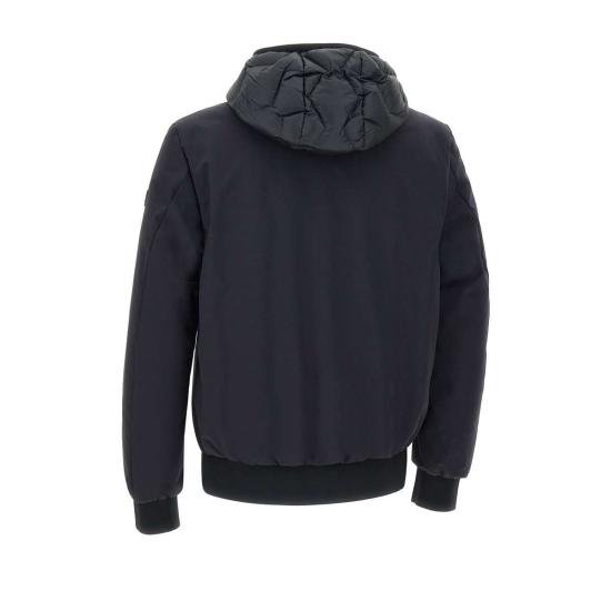 25FW 페트레이 쿤스 KJ BMAT 기하학적 퀼팅 배색 봄버 재킷  PEU5207 01181862215 Blue - PEUTEREY