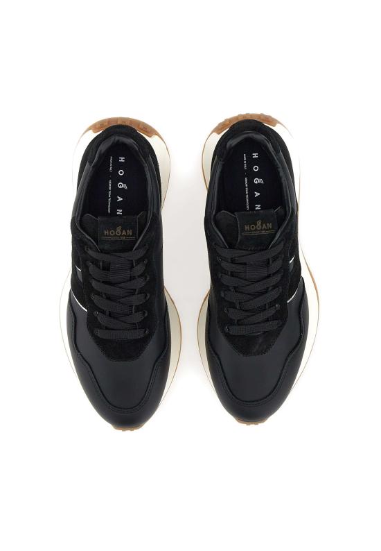 25FW 호간 스니커즈 HXW6410EH41UOU 0353 Black - HOGAN