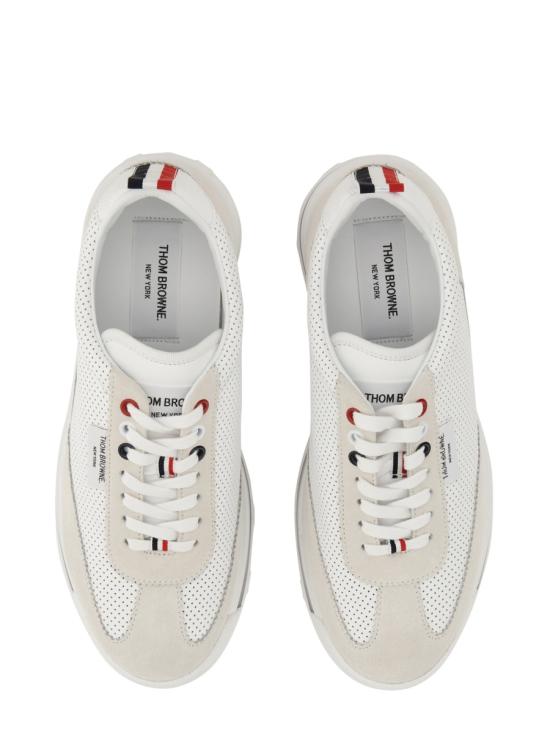 25FW 톰브라운 테크 러너 스니커즈 FFD120B 05584100 WHITE - THOM BROWNE