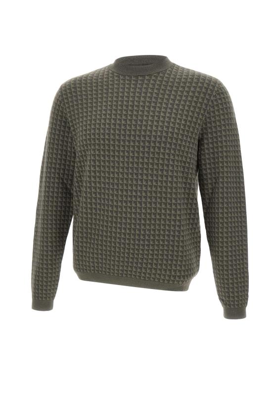 25FW 엠포리오 아르마니 스웨터 EM001989 AF14199F8047 Green