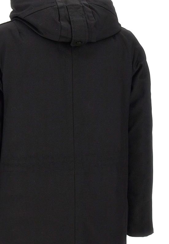 25FW 페트레이 카사 KI 03 이탈리아 원단 사용 내구성 파카 PEU4852 01111871NER Black - PEUTEREY