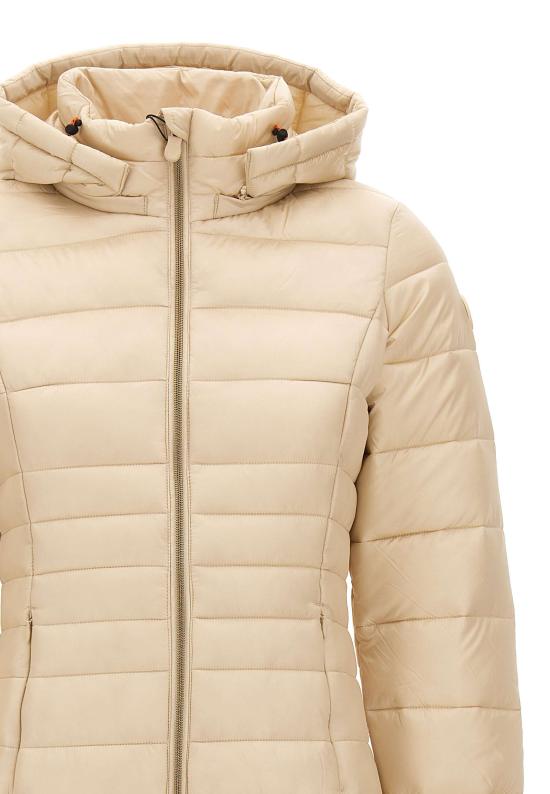 25FW 세이브더덕 롱패딩 D47300W IRIS2140034 Beige - SAVE THE DUCK