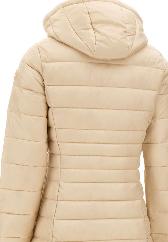 25FW 세이브더덕 롱패딩 D47300W IRIS2140034 Beige - SAVE THE DUCK