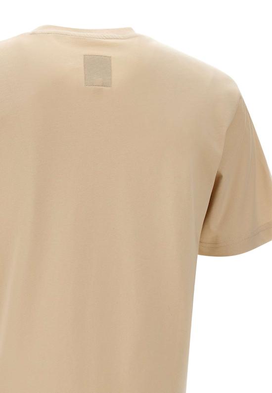 25FW 엠포리오 아르마니 반팔 티셔츠 EM003622 AF14836M1183 Beige - EMPORIO ARMANI