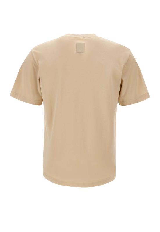 25FW 엠포리오 아르마니 반팔 티셔츠 EM003622 AF14836M1183 Beige - EMPORIO ARMANI