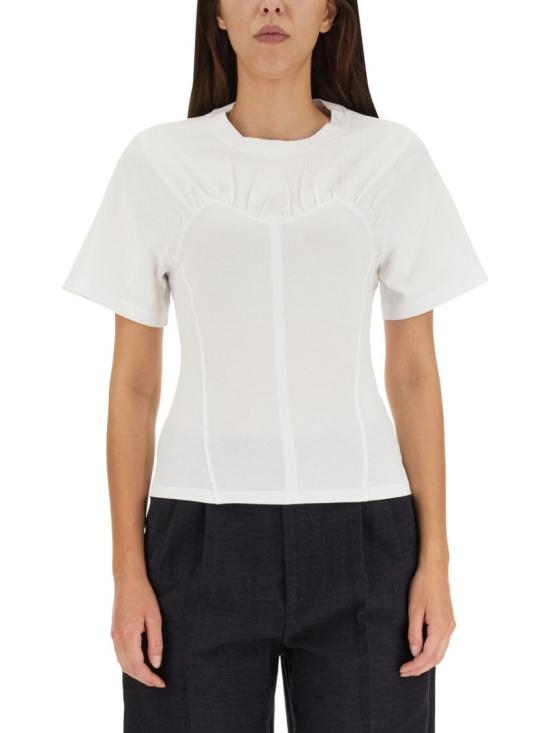  이자벨마랑 반팔 티셔츠 TS0040FA A1N41I20WH White