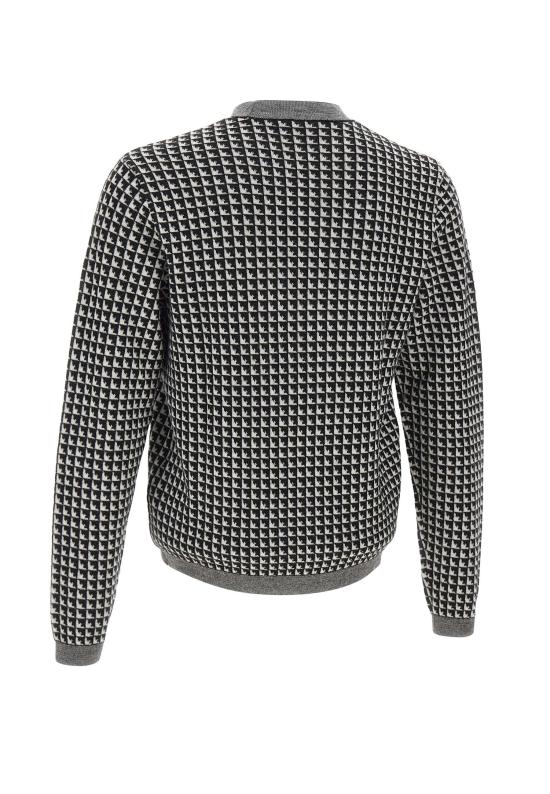 25FW 엠포리오 아르마니 스웨터 EM001989 AF14199FC043 Black - EMPORIO ARMANI