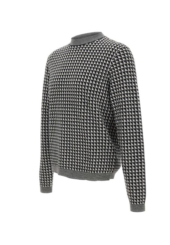 25FW 엠포리오 아르마니 스웨터 EM001989 AF14199FC043 Black - EMPORIO ARMANI