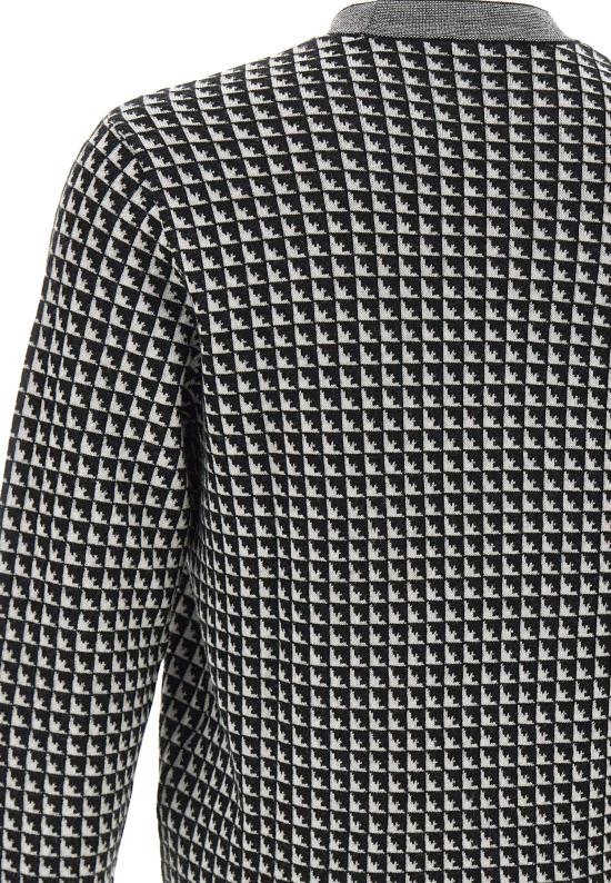 25FW 엠포리오 아르마니 스웨터 EM001989 AF14199FC043 Black - EMPORIO ARMANI